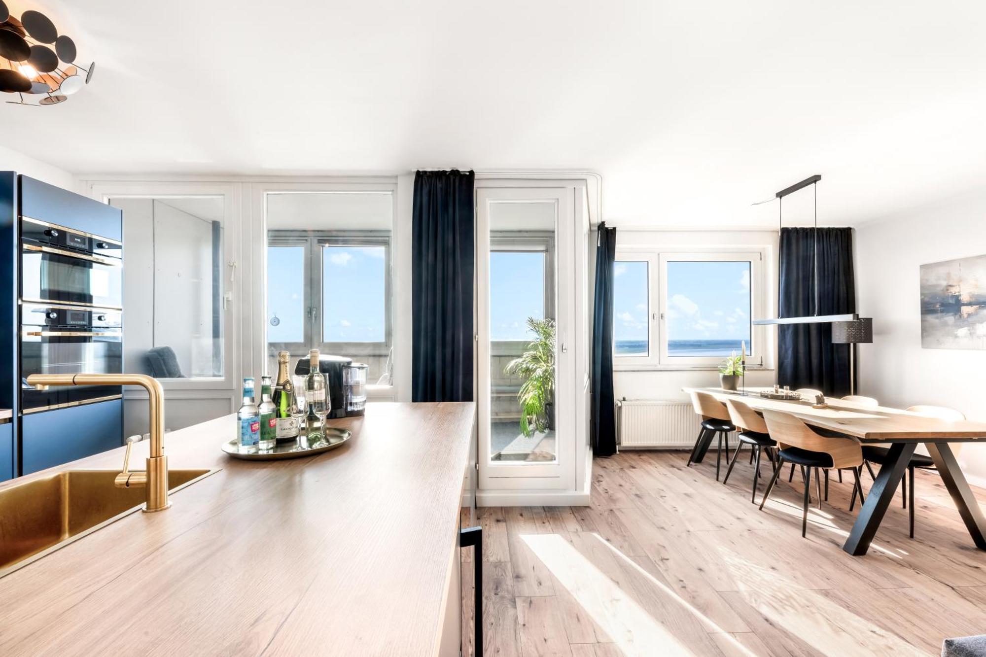Exklusives Apartment Sunrise Mit Whirlpool, Pool Und Sauna Bremerhaven Exteriér fotografie